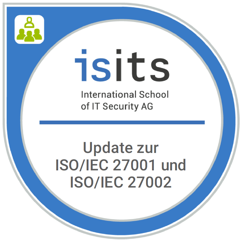 Badge of International School of IT Security AG